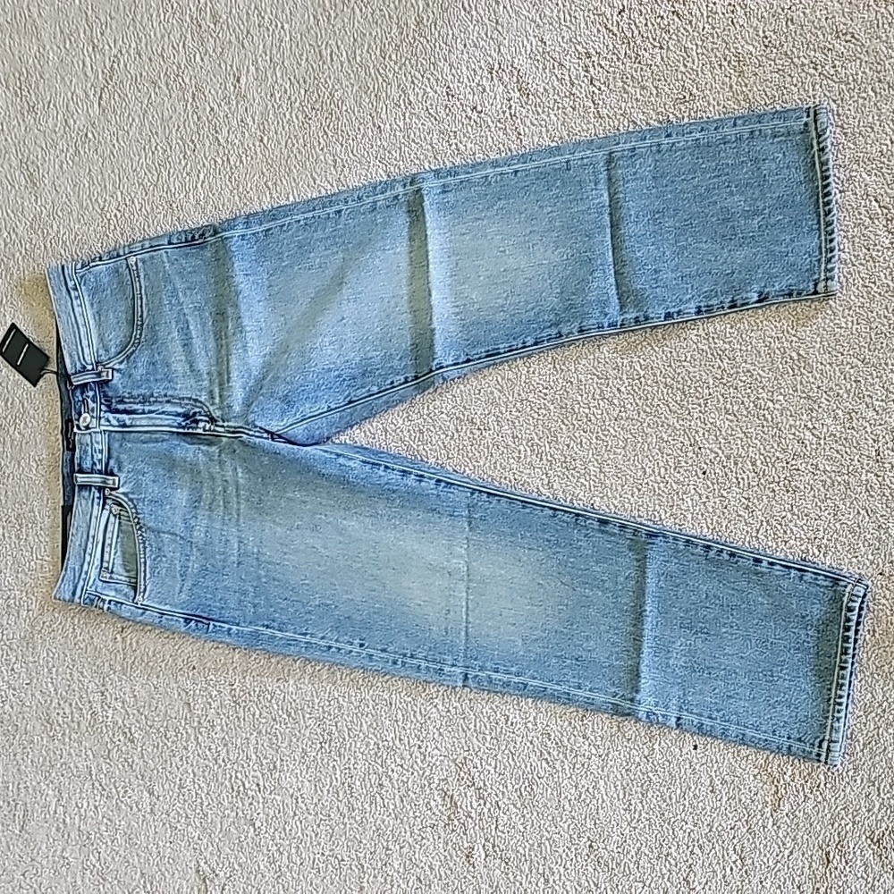 Club Monaco Straight Cropped Denim